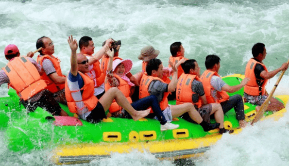 智慧景区票务系统和武占岭漂流达成合作