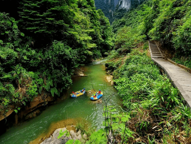 易景通景区票务系统和秀山黑洞河大峡谷达成合作 易景通景区票务系统和秀山黑洞河大峡谷达成合作